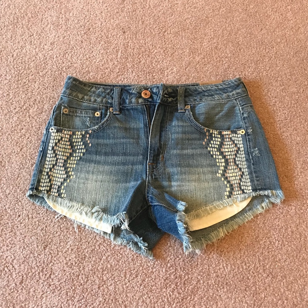 Festival High Rise Jean Shorts